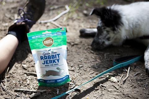 Top 5 Reasons why Rabbit Meat (and Rabbit Jerky) is a great choice for dogs and dog treats!