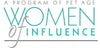 2017 Women of Influence – Pet Age Magazine Award!