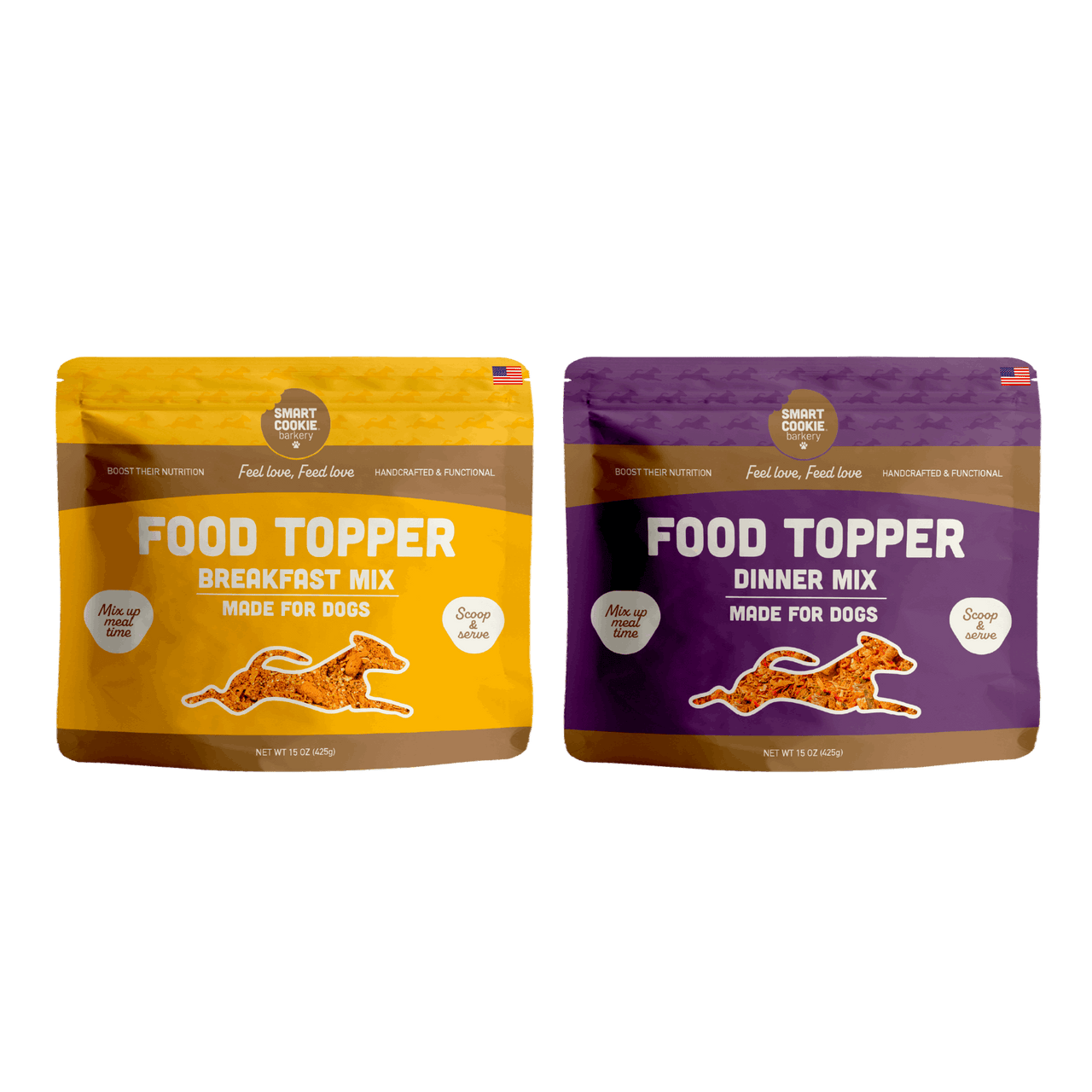 Breakfast and Dinner Dog Food Topper Variety Pack