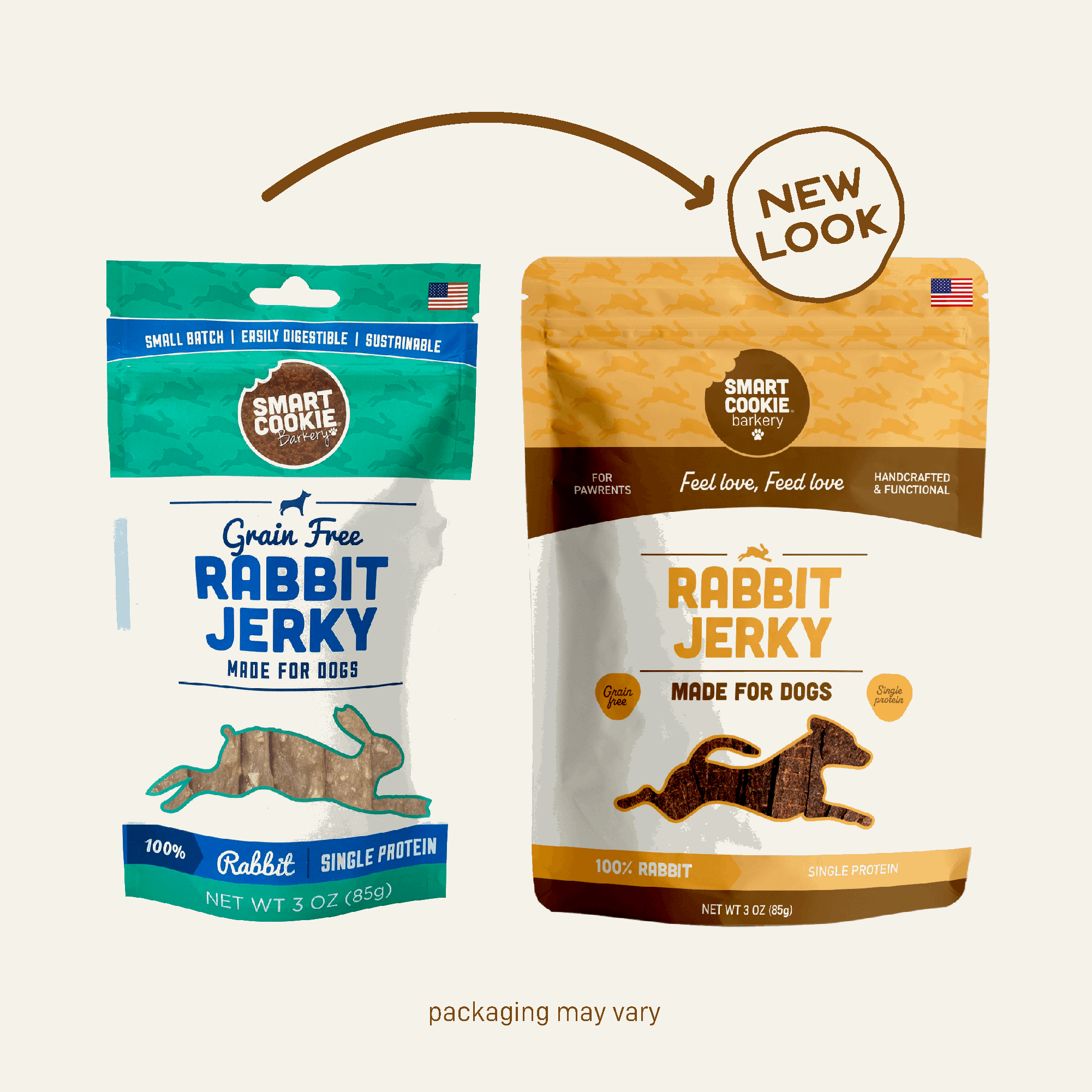 Rabbit Jerky Dog Treat Bundle