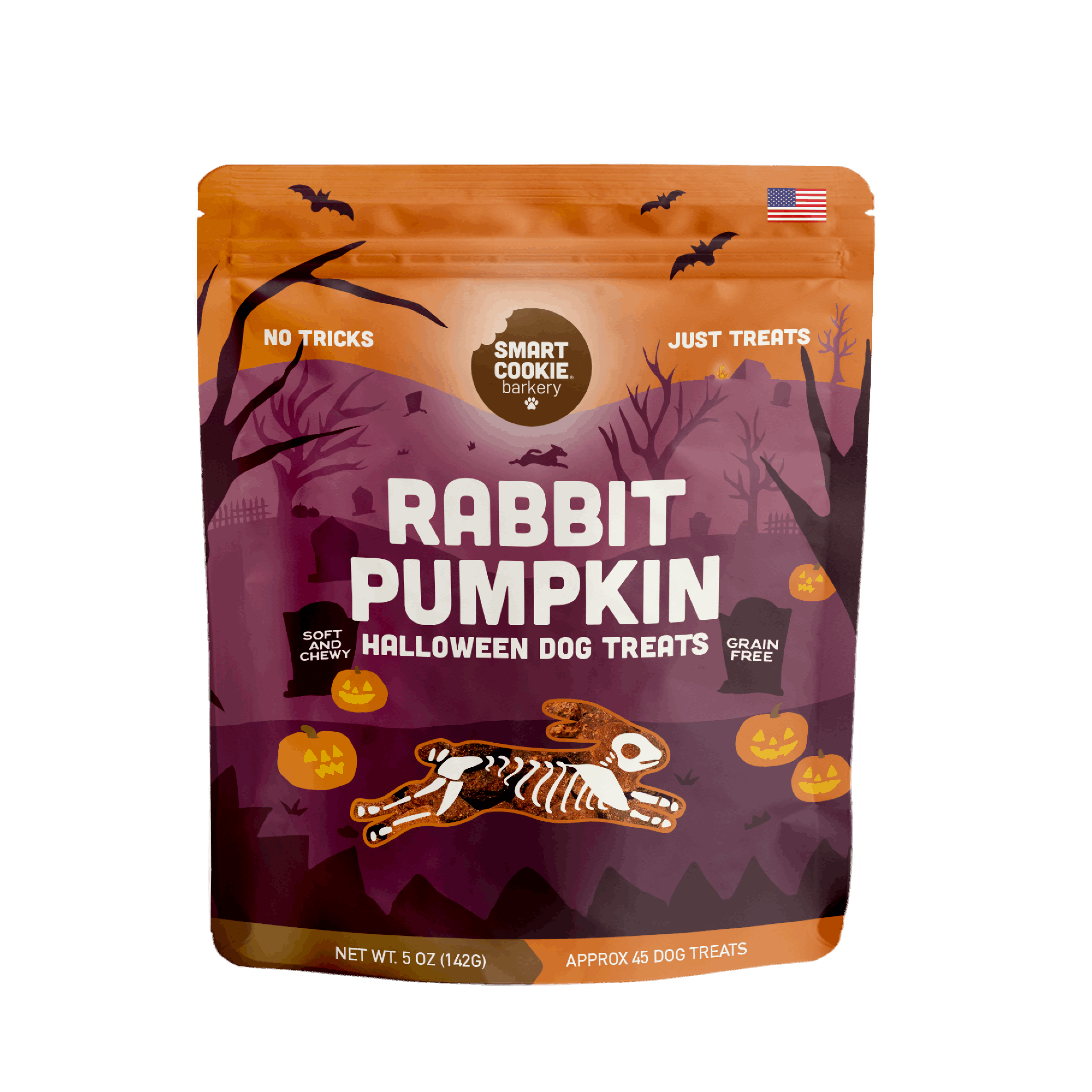 Rabbit + Pumpkin – Halloween Edition