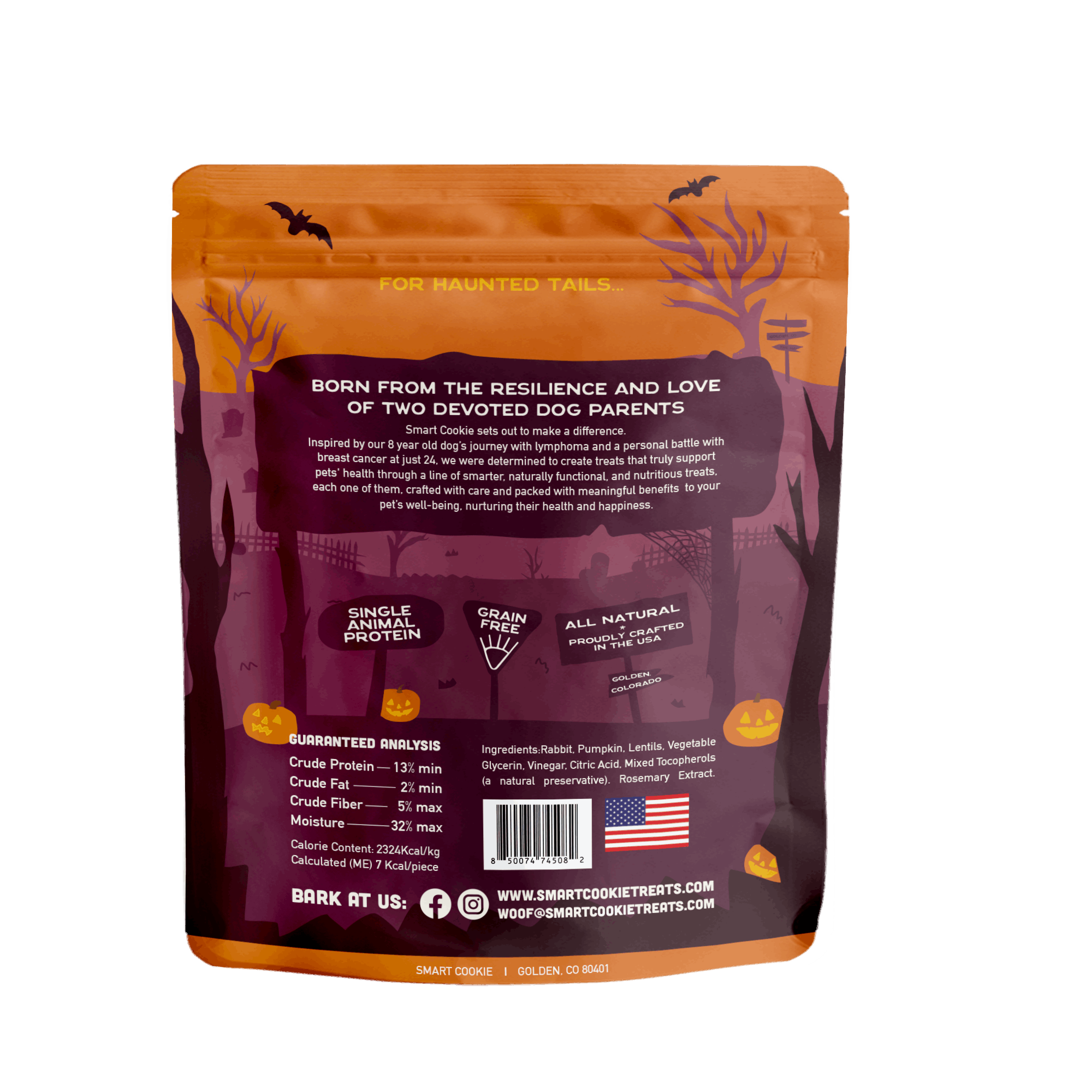 Rabbit + Pumpkin – Halloween Edition