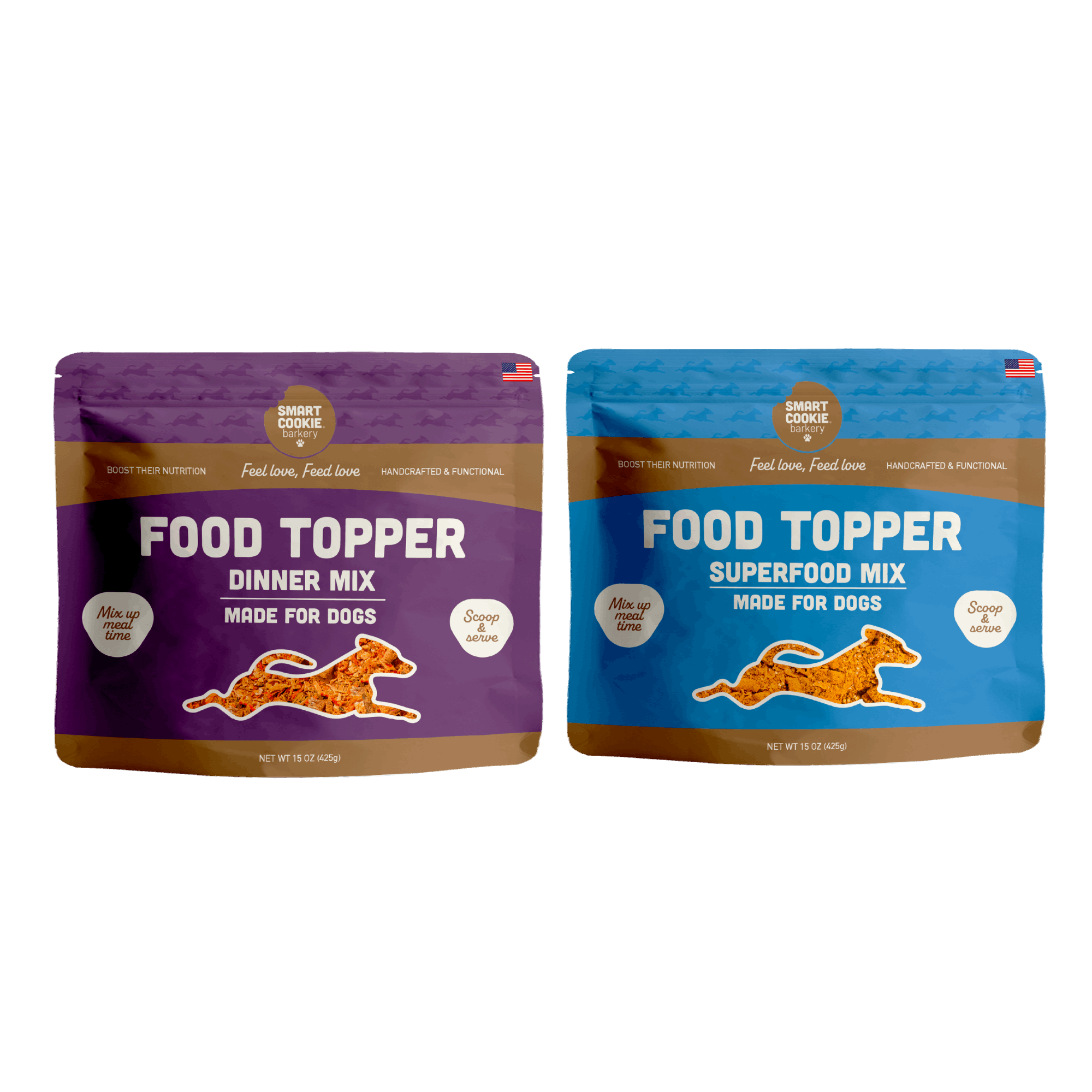 Freeze Dried Dog Food Topper Variety Pack