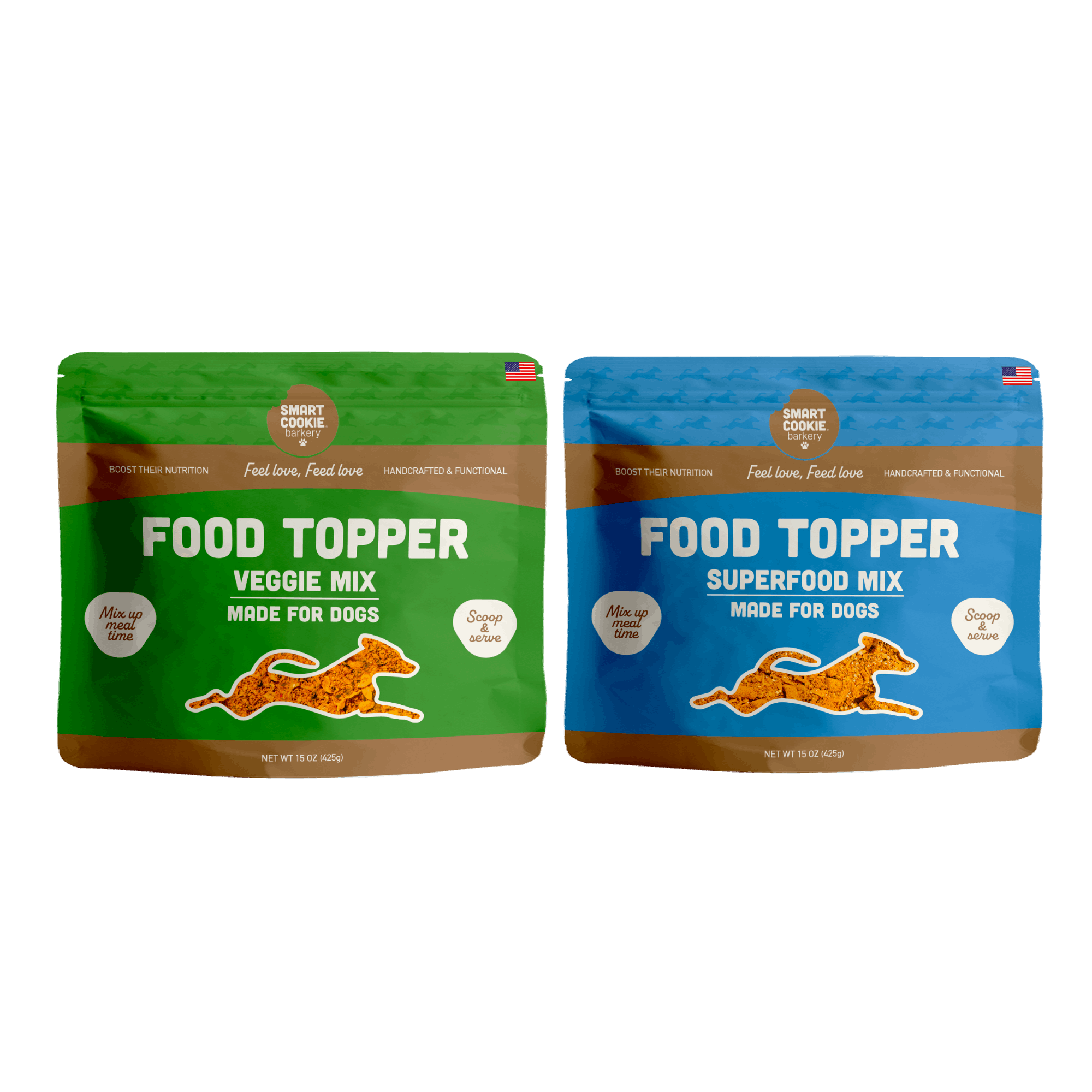 Veggie and Superfood Dog Food Topper Variety Pack