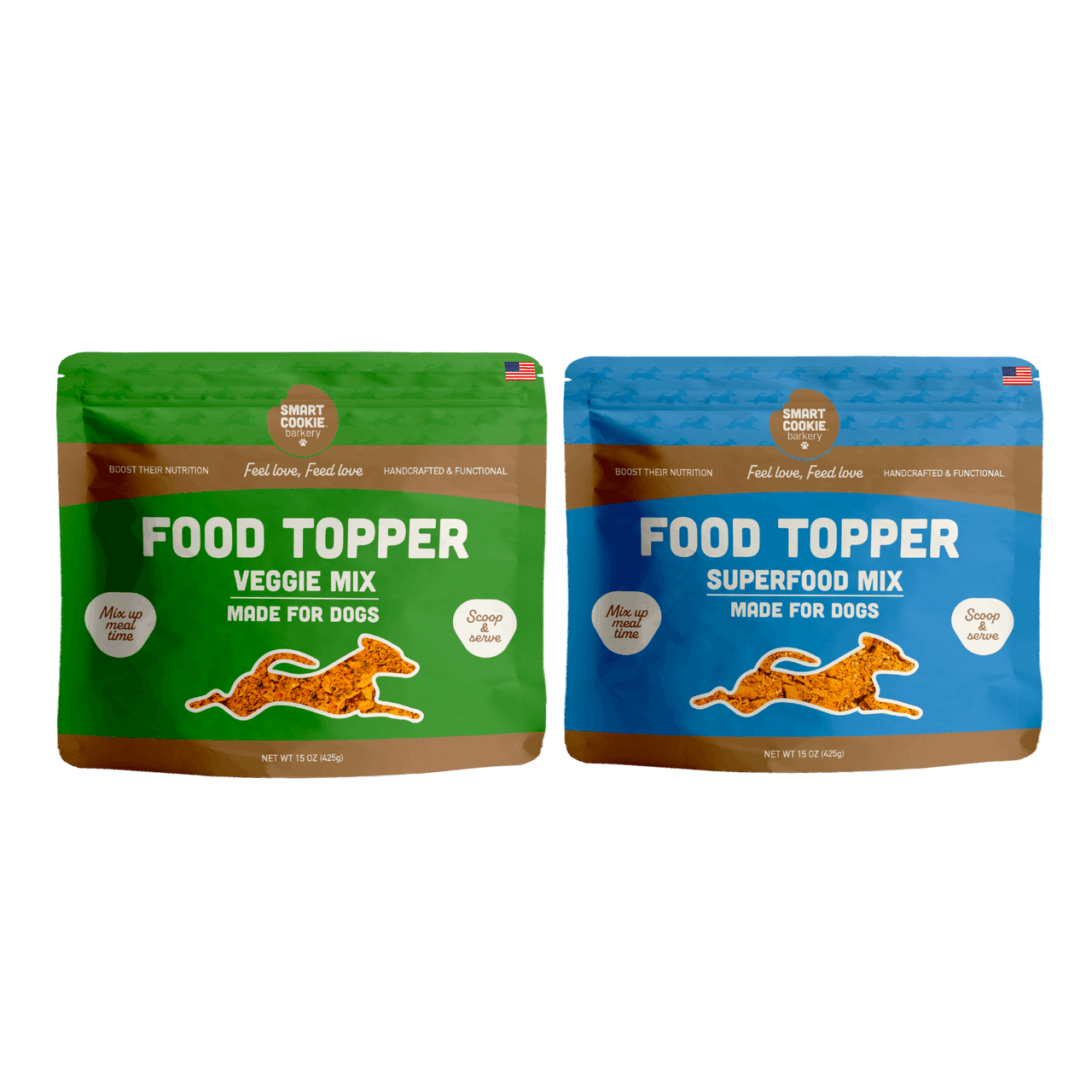Veggie and Superfood Dog Food Topper Variety Pack