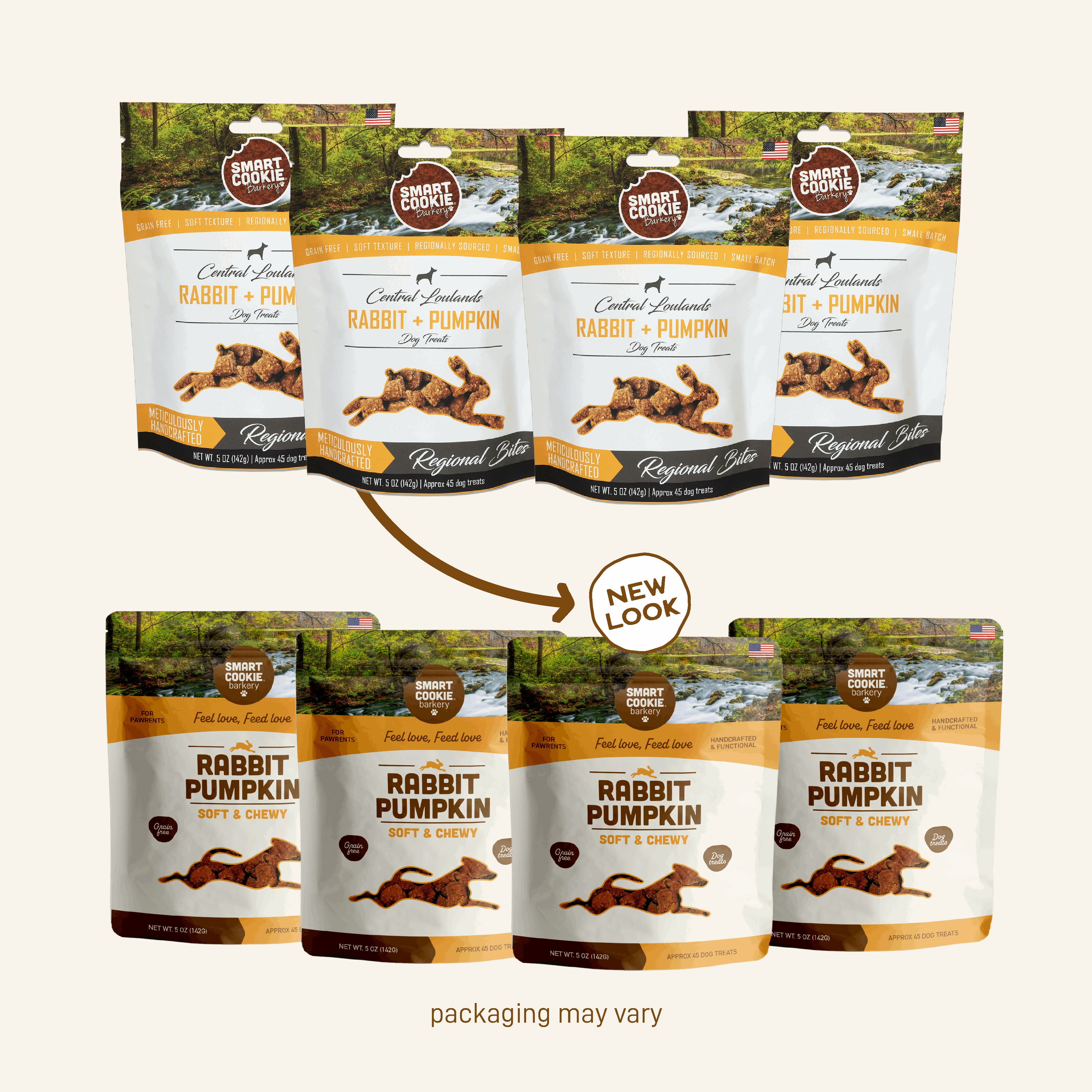 Rabbit + Pumpkin Dog Treat Bundle