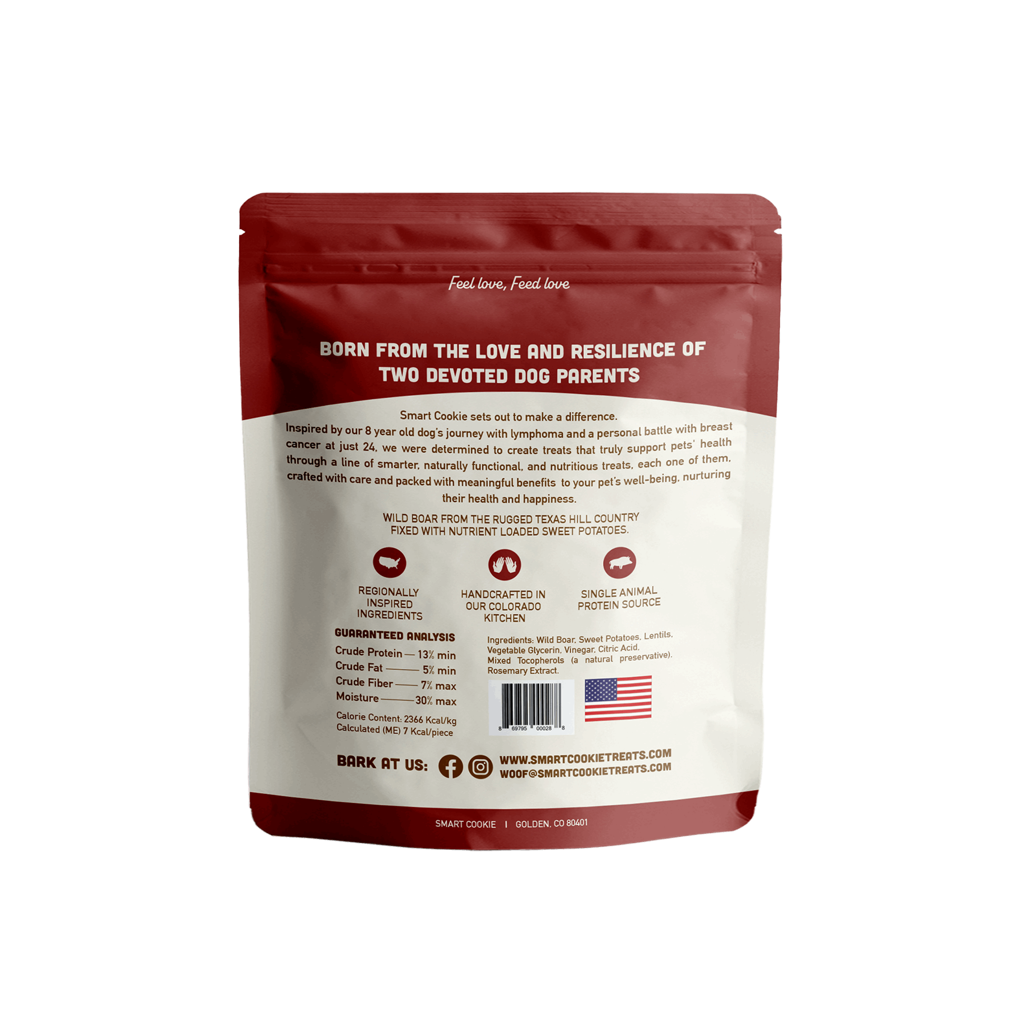 Wild Boar + Sweet Potato