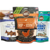 Sensitive Stomach Variety Pack - 3 Flavors - Trout & Apple, Chicken Hip & Joint, and Rabbit Jerky Strips