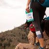 Smart Cookie Rabbit Jerky Strips with Hiking Dog