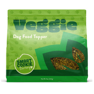 Smart Cookie Veggie Dog Food Topper Front