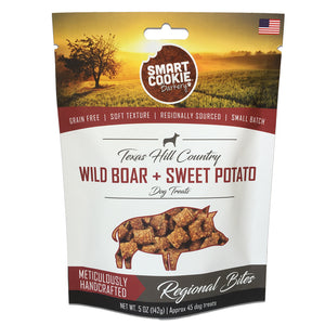 Smart Cookie Wild Boar and Sweet Potato Treats Front
